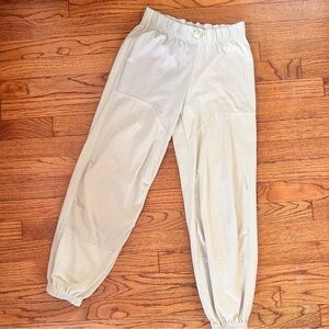 Zara light green joggers